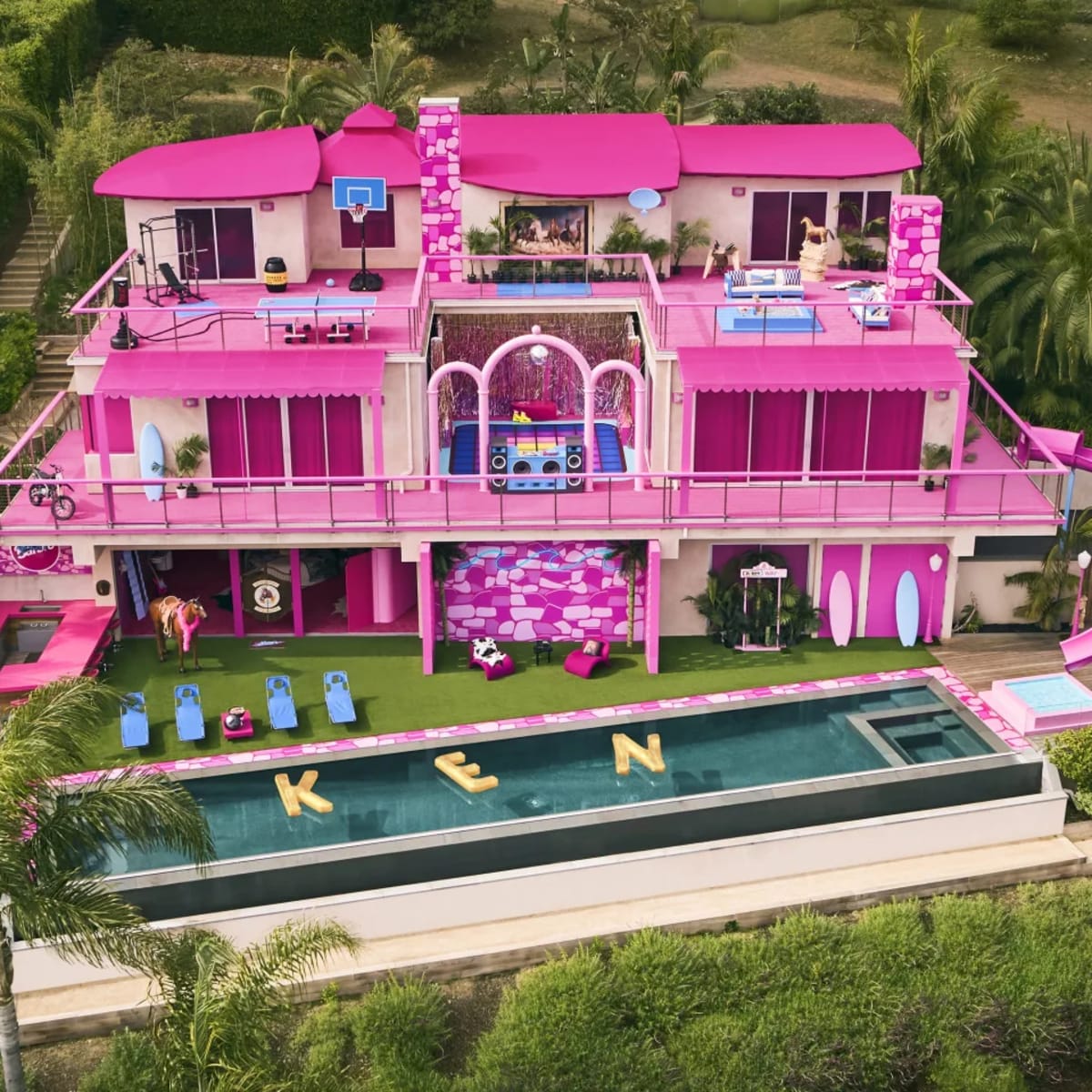 Barbie s Real Life Malibu DreamHouse Has a DJ Booth and Disco Rink