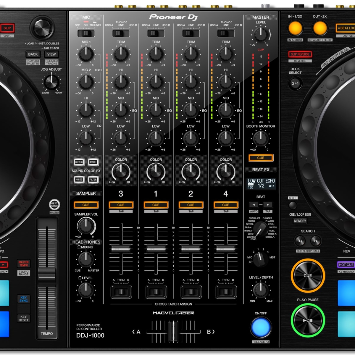 Pioneer DJ Unveils Brand New All-In-One DDJ-1000 Controller - EDM 