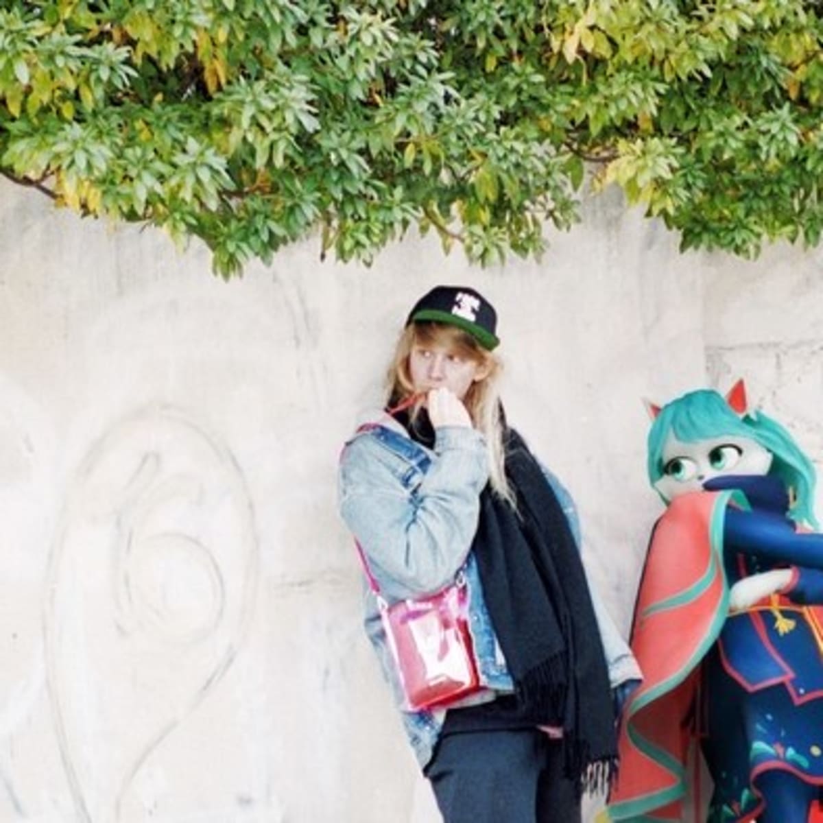 Cashmere top cat costume