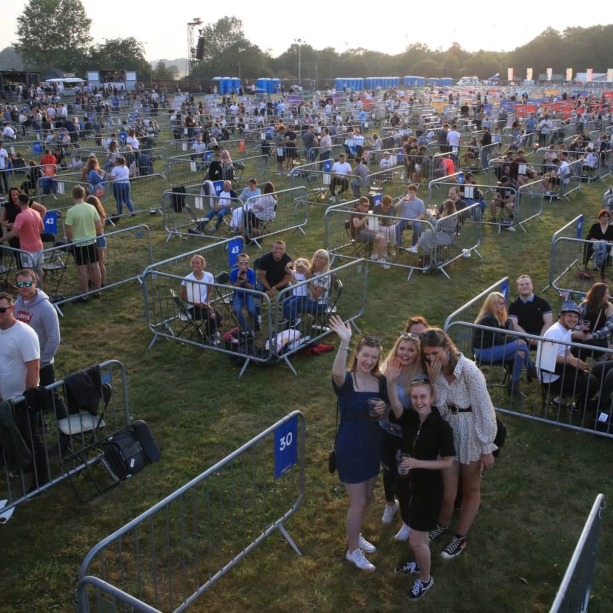 UK s First Socially Distanced Concert Provides a Look Into the