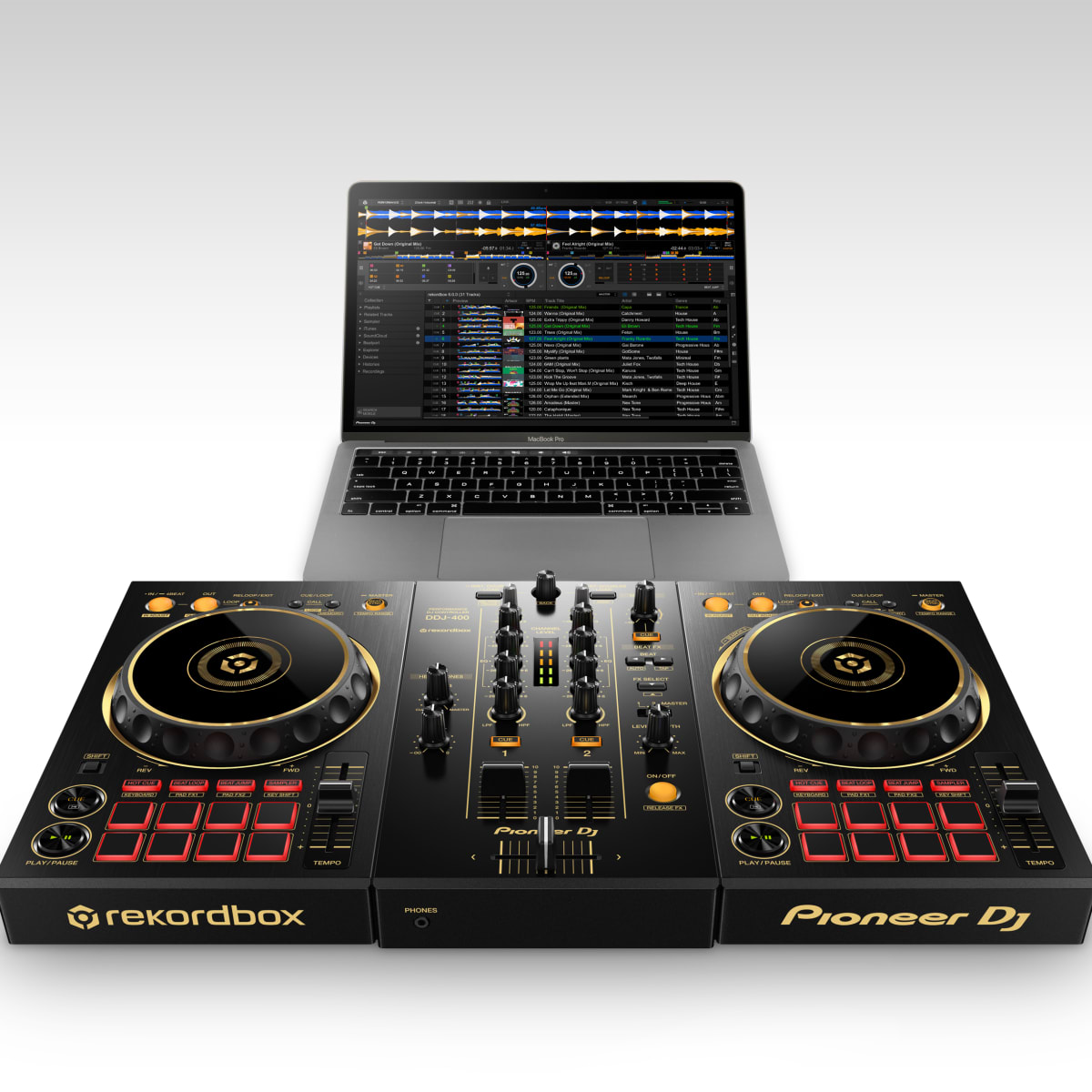 Pioneer's Limited Edition DDJ-400-N Controller is a Portable, Gold