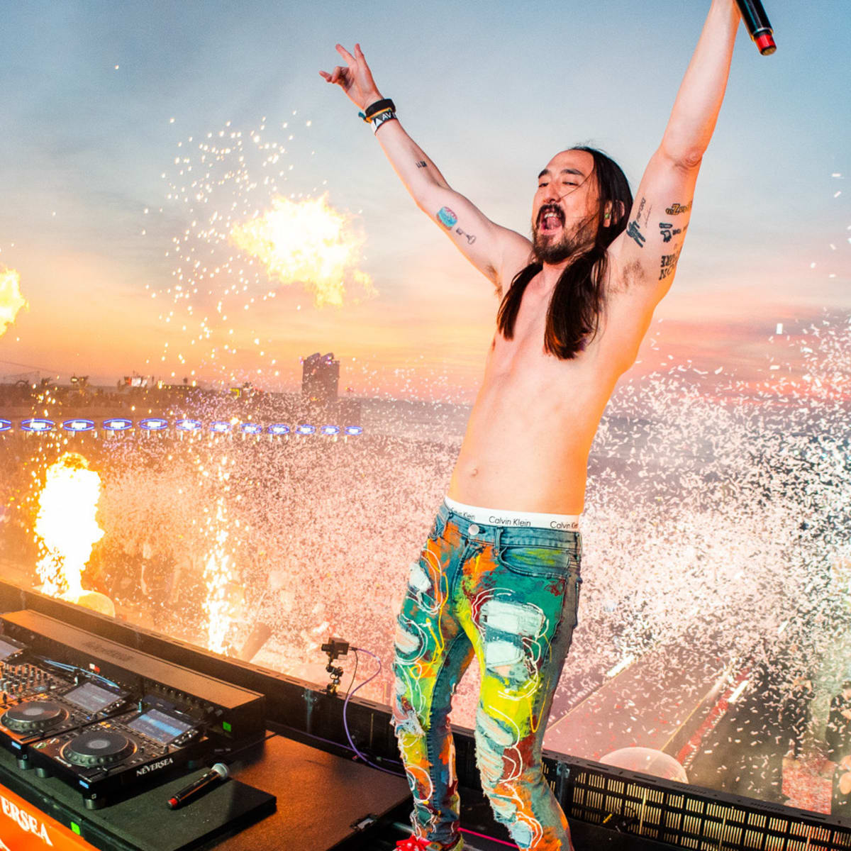 Steve aoki my store heart will go on