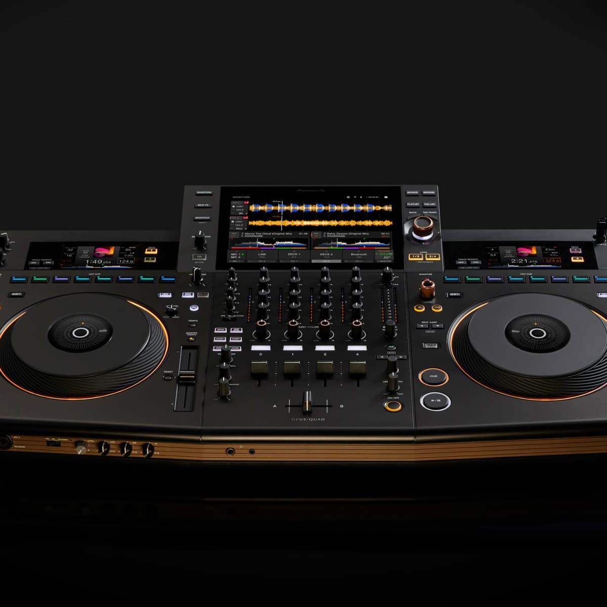OPUS-QUAD - Professional all-in-one DJ system (black)