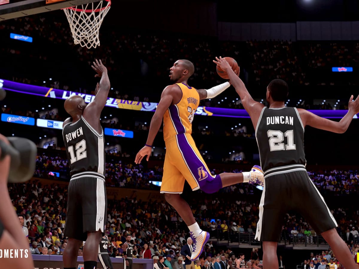 Kobe Bryant in NBA 2K24 Video Game 4K Wallpaper