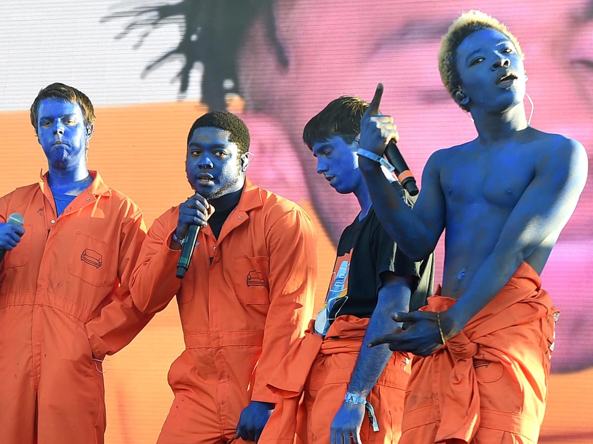 Orange jumpsuit best sale brockhampton