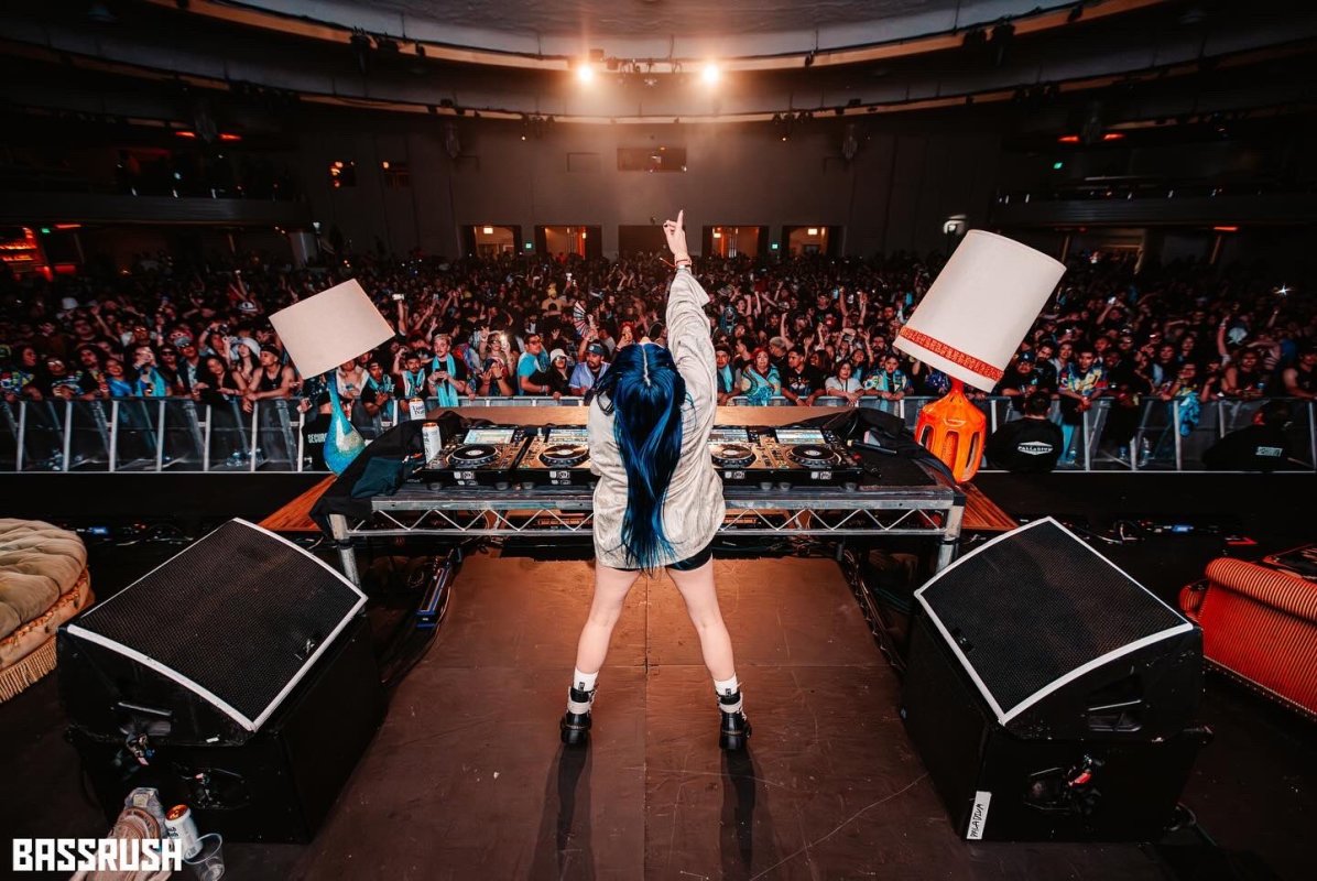 Jessica Audiffred Shines as First Female Dubstep Artist to Headline Hollywood Palladium