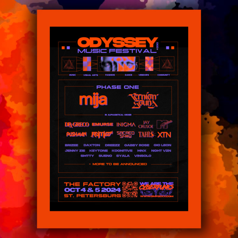 Mija, Ternion Sound and More to Play Florida's Cyberpunk-Inspired Odyssey Festival in 2024