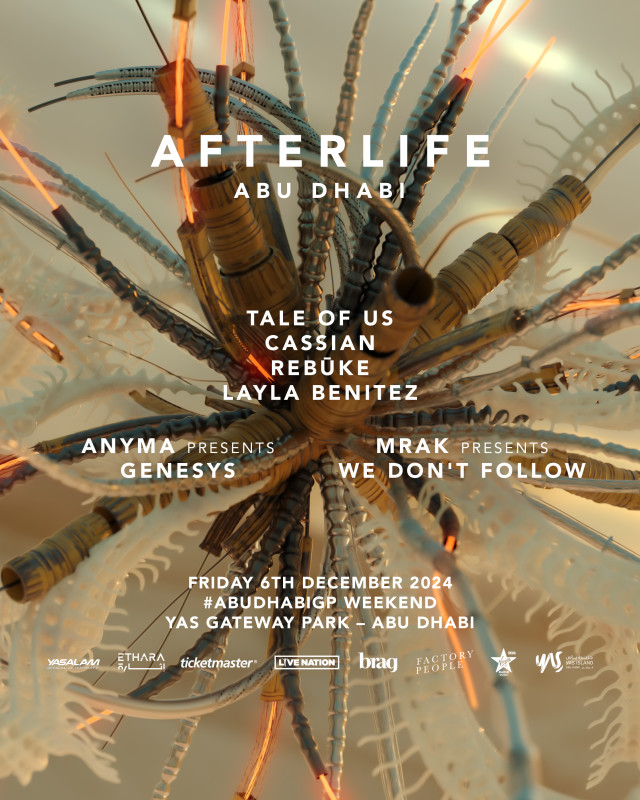 Afterlife to Debut in Abu Dhabi With Tale Of Us, Anyma, Cassian and More