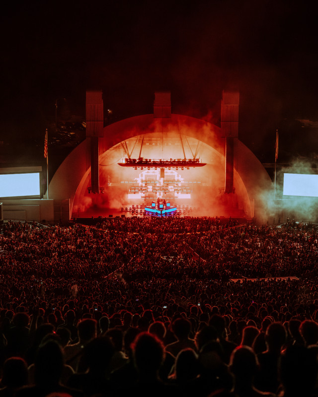 Look Inside Justice's Dazzling Concert at the Hollywood Bowl