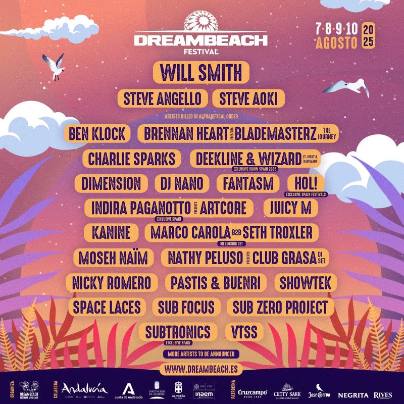 Will Smith to Headline Spanish EDM Festival Featuring Subtronics, Steve Angello and More