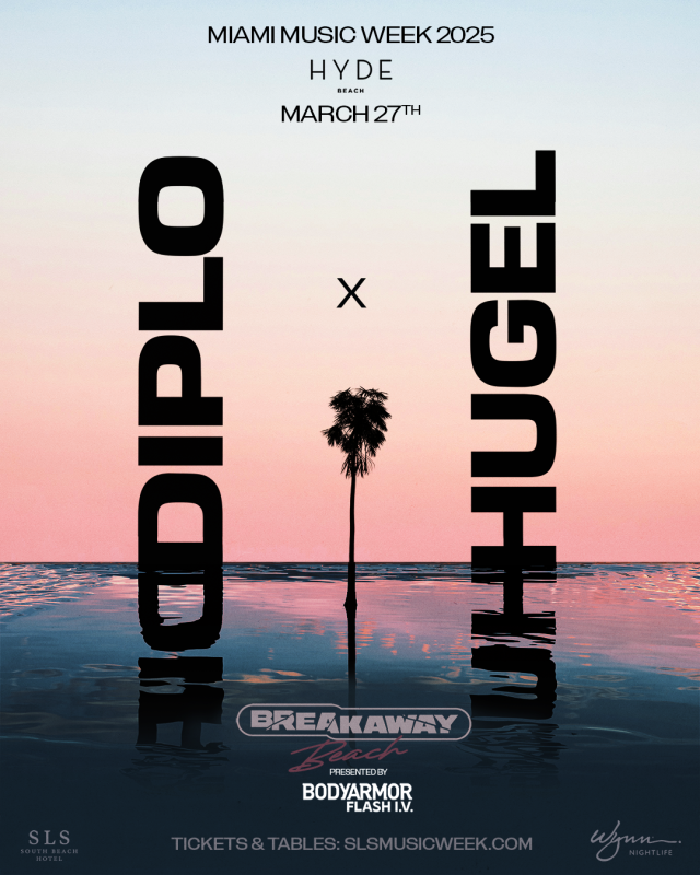 Diplo and Hugel to Headline Sun-Kissed Breakaway Beach Event for Miami Music Week 2025