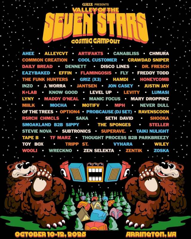 GRiZ Announces New Three-Day Music Festival, Seven Stars, and Inaugural Lineup