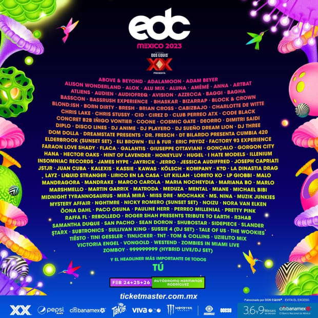 Martin Garrix, Eric Prydz, Charlotte de Witte, More Confirmed for EDC México 2023: See the Full Lineup