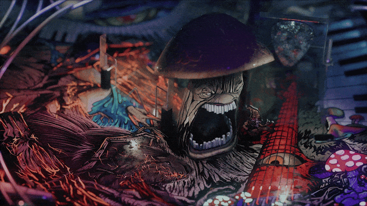 Infected Mushroom Launch Psychedelic VR Pinball Game