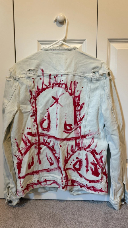 Denim Jacket Hand-Painted by Skrillex Hits the Market for Over $1,500