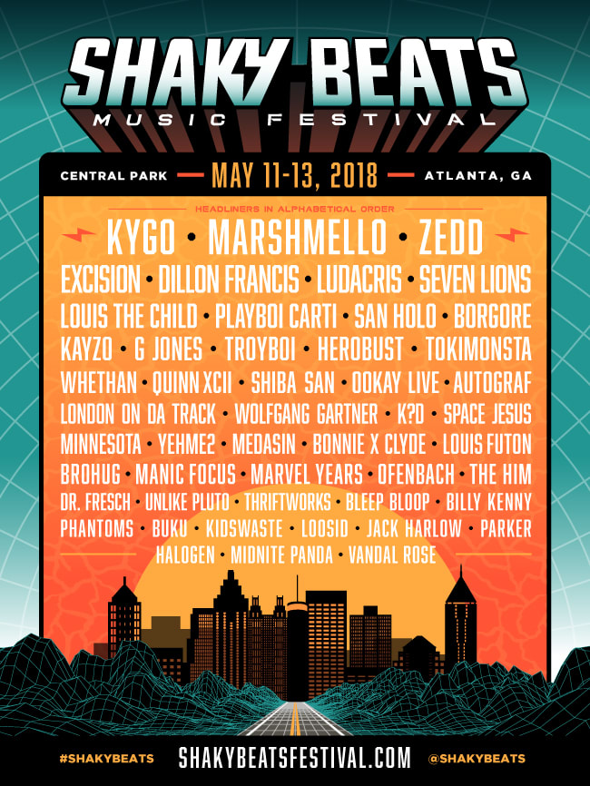 Atlanta’s Shaky Beats Festival Has An Incredible Lineup For Every Taste