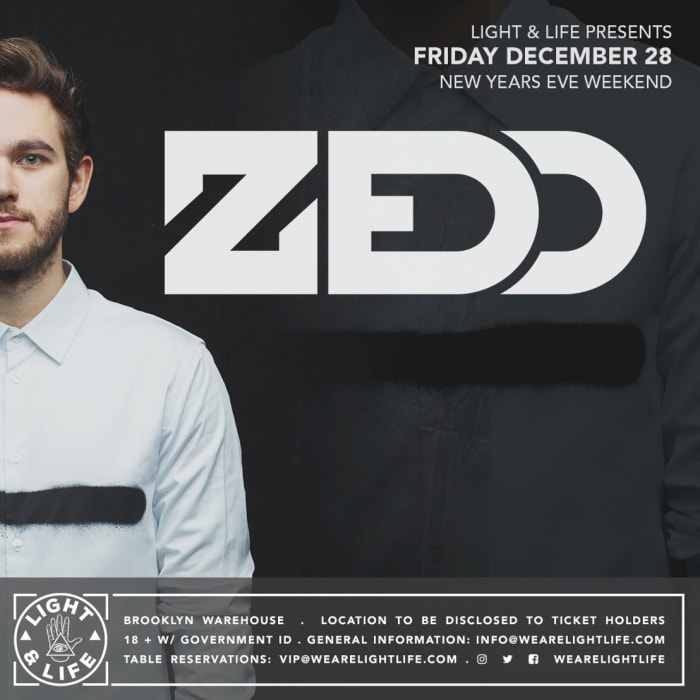 Zedd is All Set to Light Up NYE Weekend in New York City