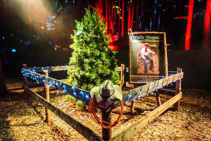 A fan made a wish for a celebration of one beloved Forest Family member and in 2018 the Wally Tree was born. It commemorates the man known to be Sherwood Forest’s original Lorax, Wally Wojack.