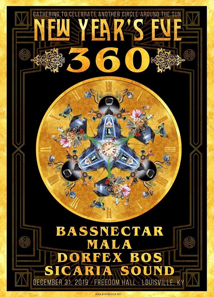 Bassnectar Drops Annual NYE 360° Lineup and Location The