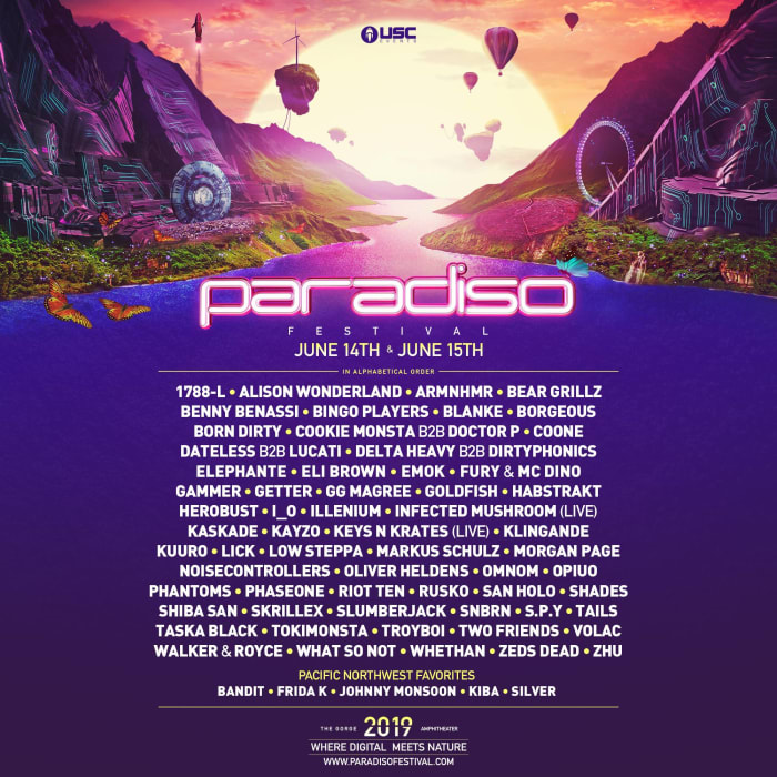 Paradiso Festival Unveils Massive 2019 Lineup The Latest