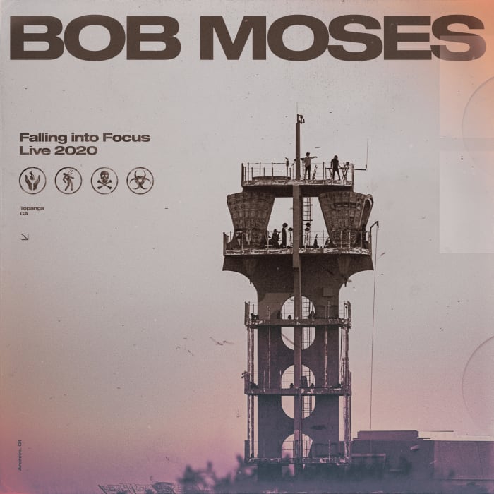 BOB MOSES - FALLING INTO FOCUS - زنده 2020 - پوشش آلبوم