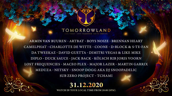 Tomorrowland + 31.12.2020 + - + ترکیب + - + 2