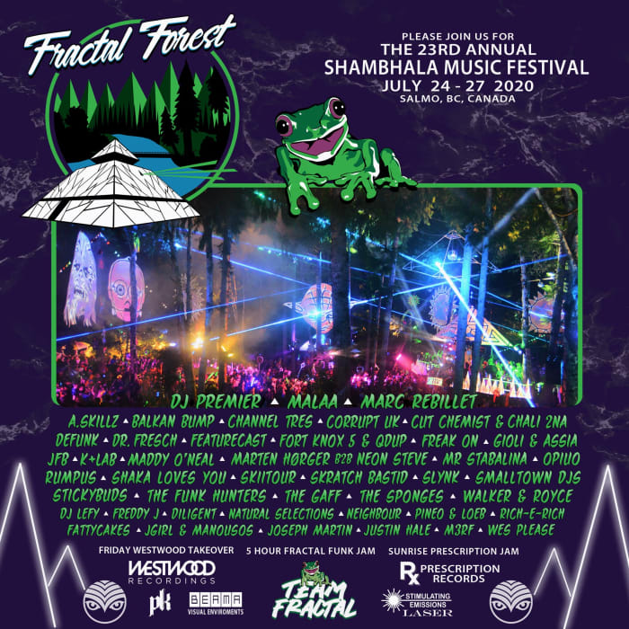 Full 2020 Lineup Announced for Shambhala Music Festival - EDM.com - The ...