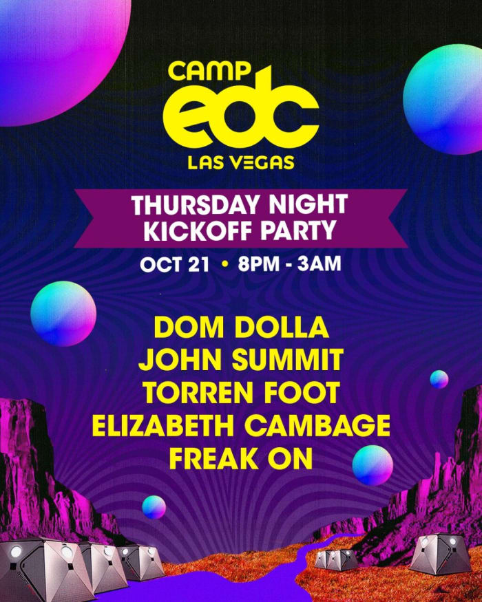 Camp EDC Las Vegas Thursday Night Kickoff Party