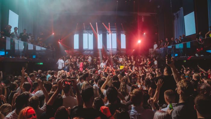 Nicky Romero at the Protocol Recording's label night for Amsterdam Dance Event 2021 at Escape Nightclub