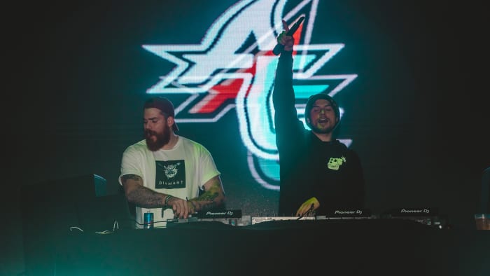 Adventure Club performs at Electric Zoo CancÃºn.