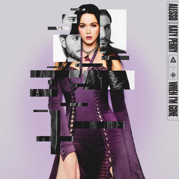 AlessoとKaty Perryの今後のシングル、When I'm Goneのアートワーク。