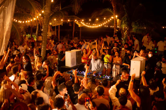 Diplo at Bagatelle Tulum