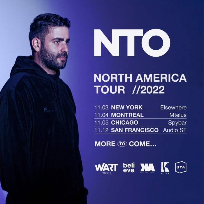 NTO North American tour dates in fall of 2022.