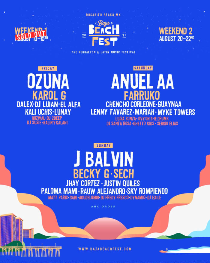 Baja Beach Fest 2021