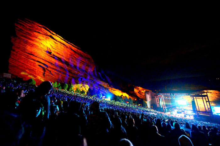 red rocks