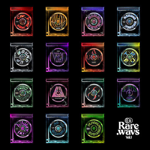 Foreign Family Collective turned the cover arts for all of their "Rare.wavs Vol. 1" cuts into NFTs.