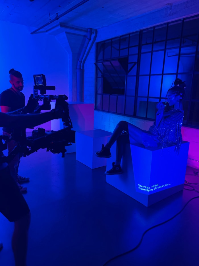 Behind the scenes of the music video for "You are the only one for me" by Destructo and TroyBoi.