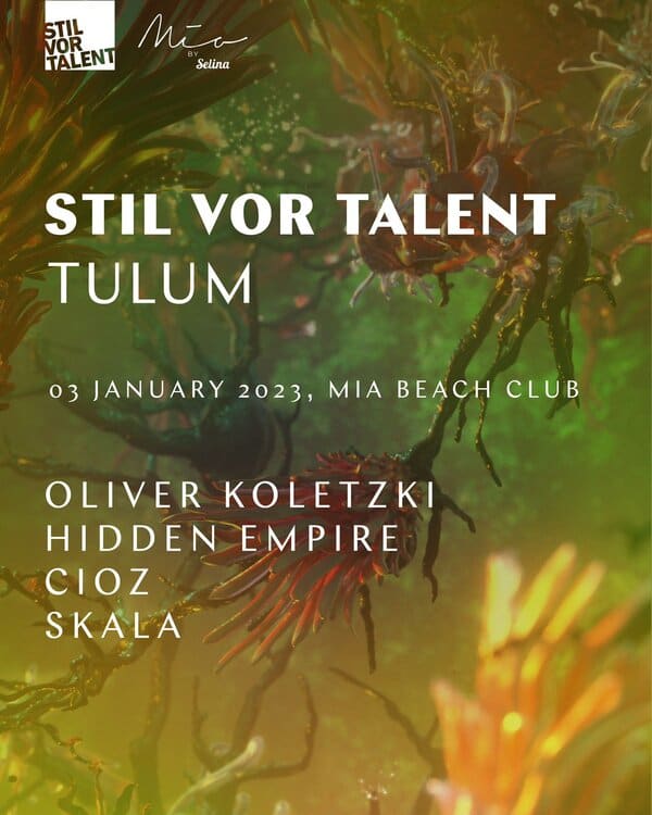 Tulum’s Mía Beach Club Announces Must-See Shows With Franky Wah, Nic Fanciulli, John Digweed, Jan Blomqvist And More - Tulum Times