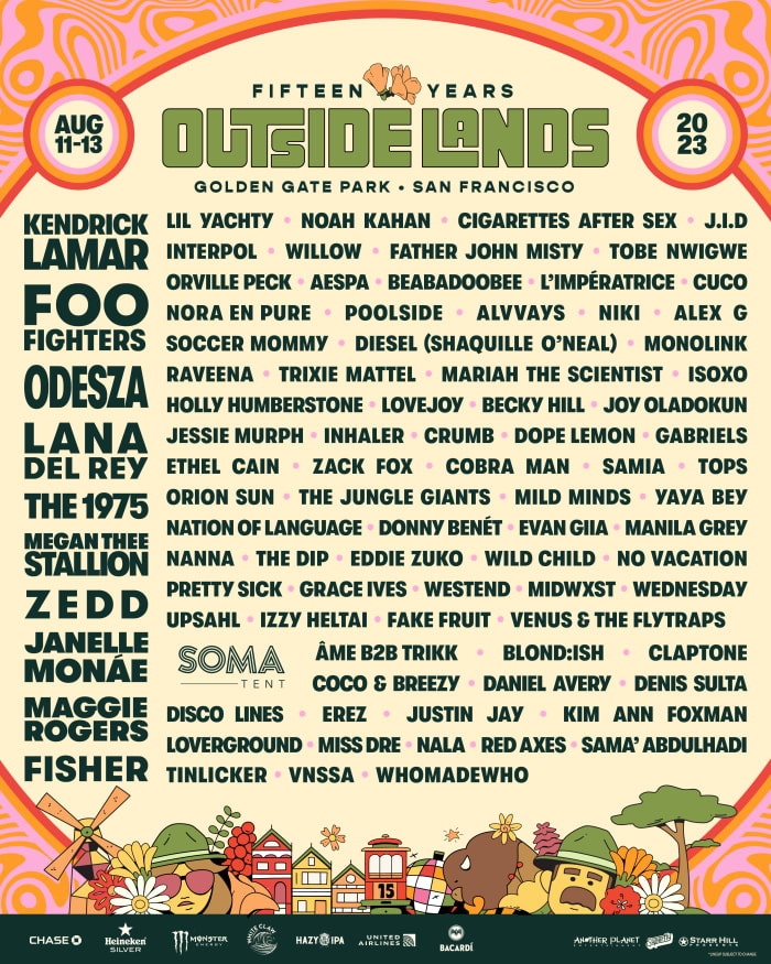 Zedd, ODESZA, More to Headline Outside Lands 2023 See the Full Lineup