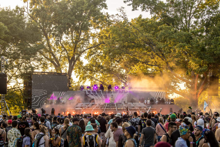 The Morphosis stage at Electric Zoo 2022