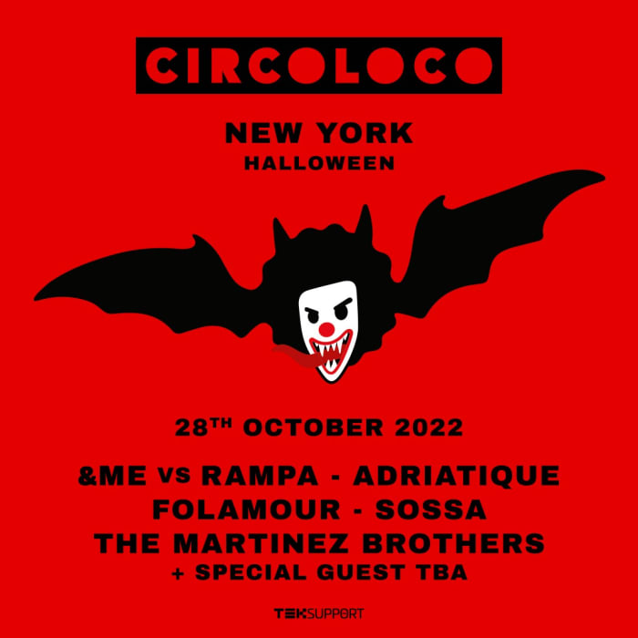 Circoloco Day 1 - Halloween NYC 2022 Poster