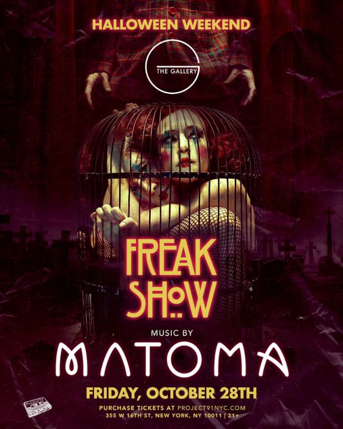 Matoma - Halloween NYC 2022 Poster