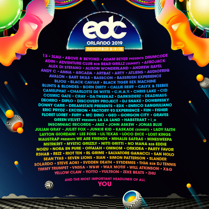 EDC Orlando Delivers Largest Lineup Yet The Latest