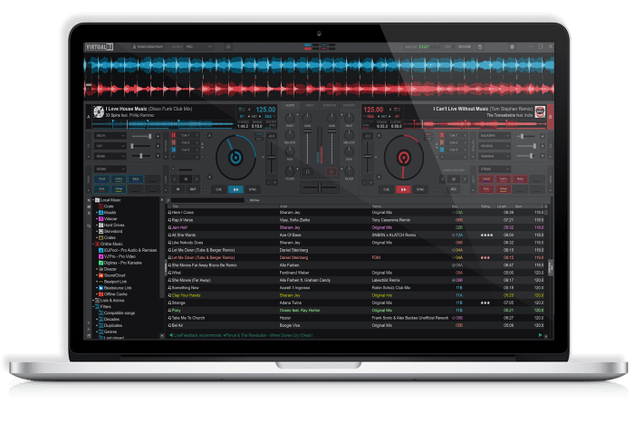 change font size virtual dj mac