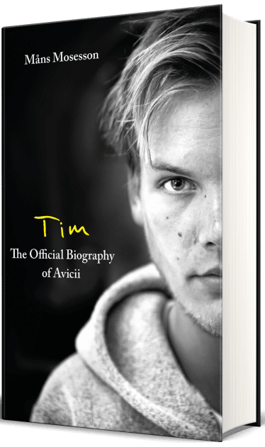 Cover of "Tim – The Official Biography of Avicii."