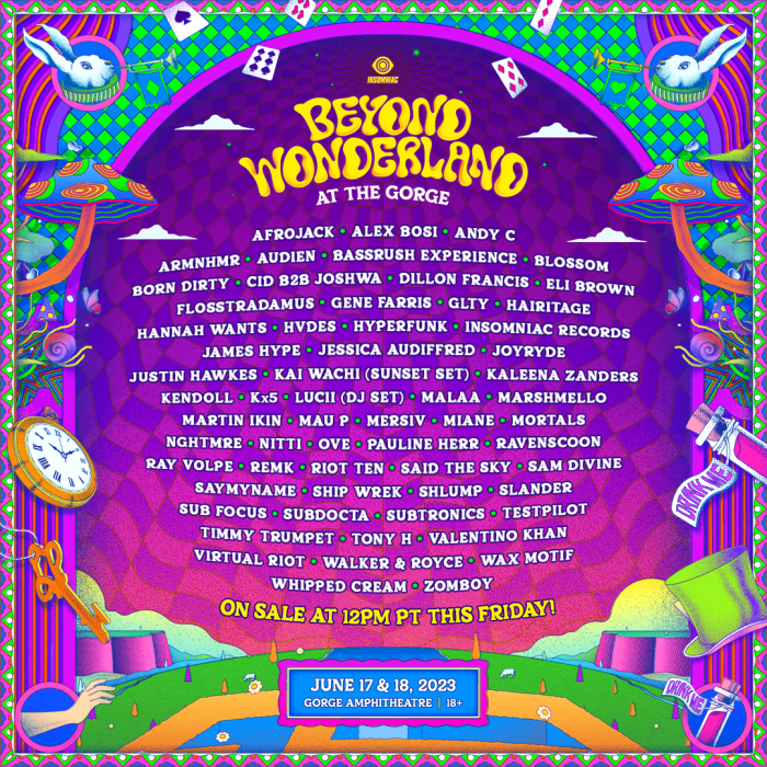 Marshmello, Kx5, Subtronics, More Confirmed for Beyond Wonderland at