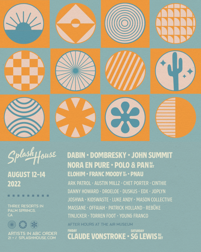 Splash House August 2022 Weekend 1 Poster