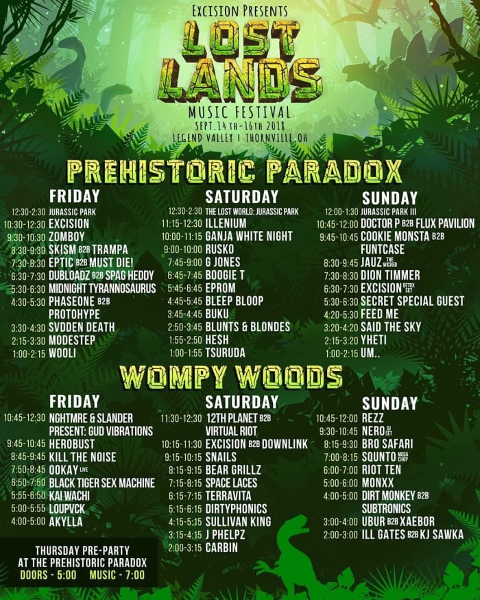 Check Out the Complete Lost Lands Schedule The Latest