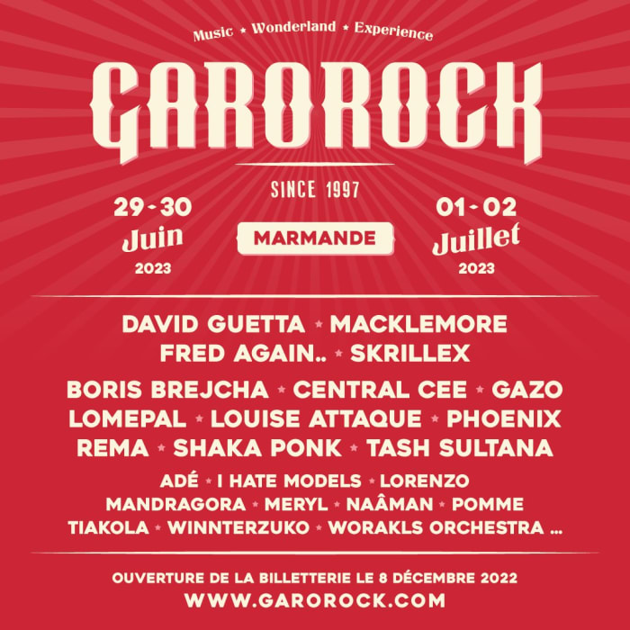 Festival Garorock 2023 akan Menampilkan Skrillex, Fred lagi.. dan Lainnya – EDM.com