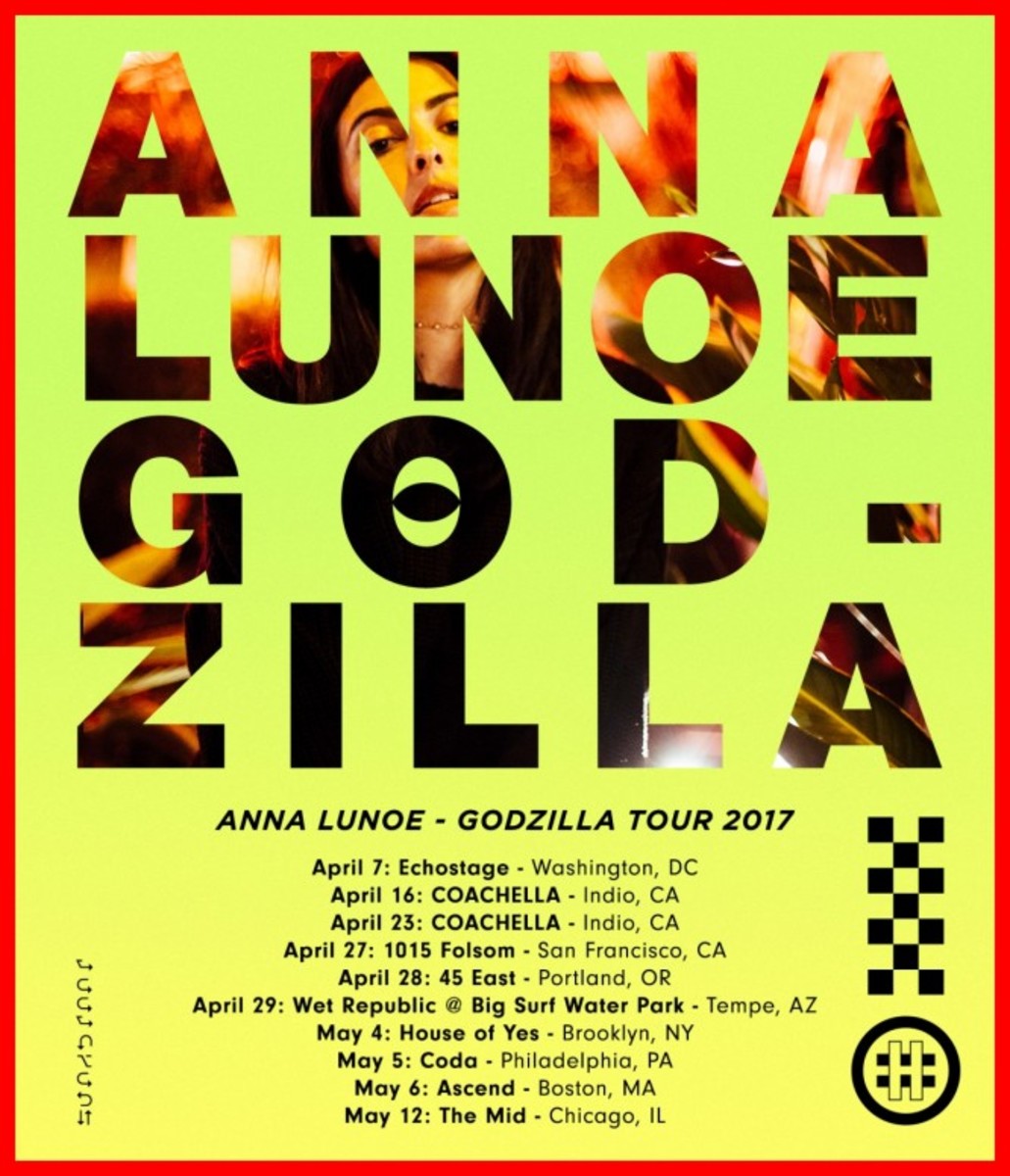 Anna Lunoe Godzilla Tour